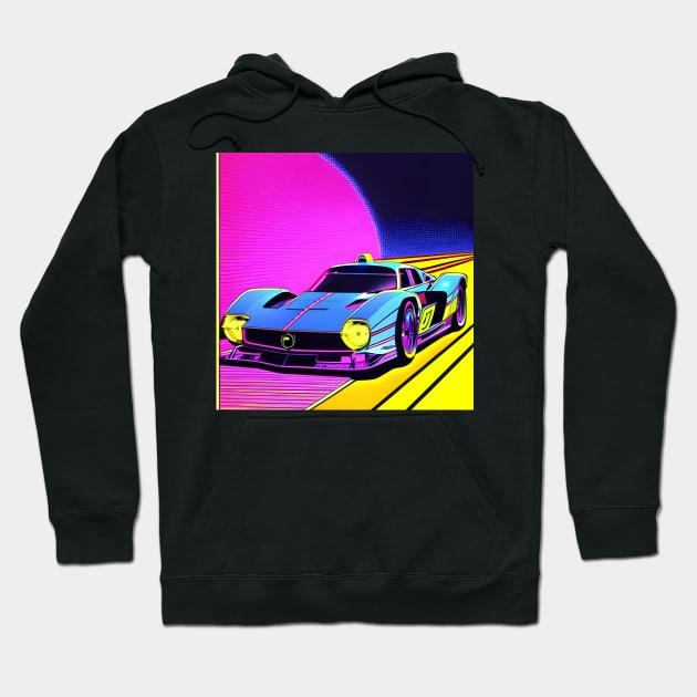 Japan car Hoodie by artpisz